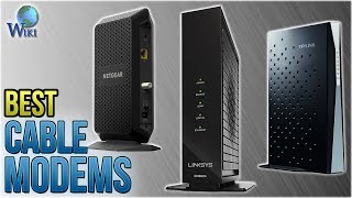 10 Best Cable Modems 2018 [upl. by Ardnued822]