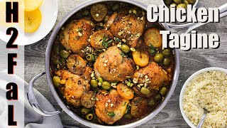 Moroccan Cuisine  CHICKEN TAGINE WITH PRESERVED LEMONS AND OLIVES  How To Feed a Loon [upl. by Dom]