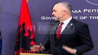 A1 Report  Vizita historike në Serbi Rama tha në shqip Kosova e pavarur [upl. by Aitenev]