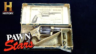 Pawn Stars Do America SUPER RARE 1800s Revolver Sells For Over 2000 Season 1 [upl. by Ishmul514]