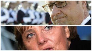 Comment jugez vous la relation franco allemande avant la rencontre Hollande Merkel a Metz [upl. by Sheline110]