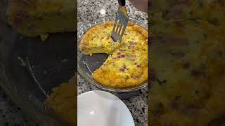 Crustless carnivore quiche So good Recipe from carnivoredoctor [upl. by Ecyal]