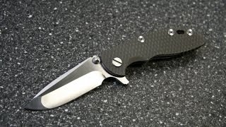 Hinderer Titanium XM18 3quot S35VN Kevin John [upl. by Janith688]