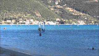 Lefkada 2011  Vasiliki surfing [upl. by Ernestus]