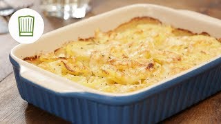 Klassisches Kartoffelgratin  Chefkochde [upl. by Frodi]