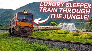 Bangkok to Chiang Mai by Sleeper Train through the JUNGLE [upl. by Ahsilyt]