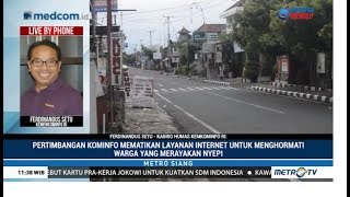 Operator Seluler Taat Aturan Nyepi tanpa Internet di Bali [upl. by Drus402]