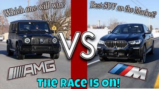 POWER VS PERFORMANCE BMW X6M vs Mercedes Amg G63 [upl. by Older97]