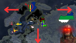 Nordic Recolonization Of The World Hoi4 Timelapse [upl. by Patman]