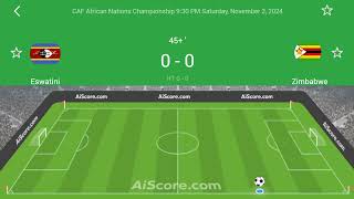 ZIMBABWE VS ESWATINI LIVE  2024 AFRICA NATIONS CHAMPIONSHIPS LIVE  ESWATINI VS ZIMBABWE LIVE MATCH [upl. by Notsahc]