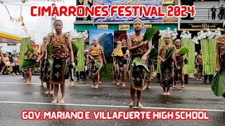 CIMARRONES FESTIVAL 2024  Gov Mariano E Villafuerte High School [upl. by Anitniuq]