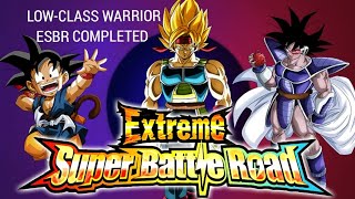 EXTREME SUPER BATTLE ROAD STAGE 61 LOWCLASS WARRIOR ONLY DBZ Dokkan Battle [upl. by Ford593]