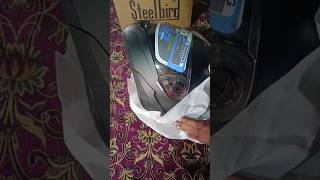 Steel Bird SBA 7 Wings Helmet Unboxing  Best Helmet For Regular Uses  Helmet With Sun protection [upl. by Swane]