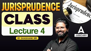 Jurisprudence Lecture 4  Introduction of Jurisprudence  By Shashank Sir [upl. by Aihsenyt]