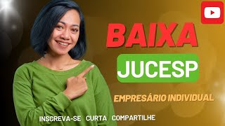 Como dar baixa em uma empresa na JUCESP  VRE digital [upl. by Rickey534]