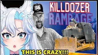 The TRUE STORY Of The KILLDOZER Rampage of 2004   Popo Medic React [upl. by Akehsat]