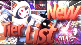 AUT New Tier List update 26 [upl. by Ahseyk681]