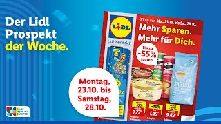 Der Lidl Prospekt der Woche  Angebote von Montag 2310 bis Samstag 2810 [upl. by Hnoj351]