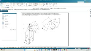 Development of Lateral Surfaces of Solids Pentagonal Pyramid 02 [upl. by Enaitsirhc262]