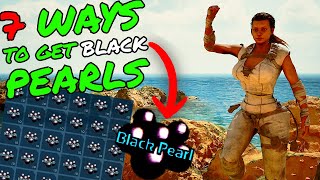 7 WAYS to Get THOUSANDS of BLACK PEARLS on Ark Survival Ascended on The Island [upl. by Nugent]