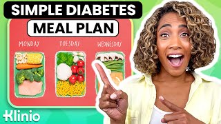 How to Create a Meal Plan When You Have Diabetes 7 Easy Tips [upl. by Weidar]