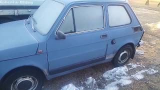 Polski fiat 126 cold start [upl. by Earezed]