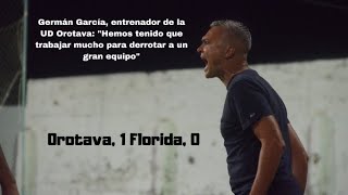 GERMAN GARCIA ENTRENADOR UD OROTAVA [upl. by Ayres155]