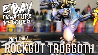 eBay Miniature Rescues  Painting a Rockgut Troggoth [upl. by Odraner]