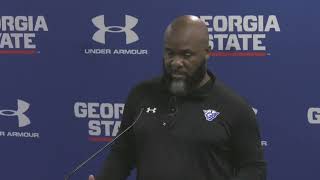 Dell McGee says his team needs to play complimentary football after their loss to Old Dominion [upl. by Serafina]