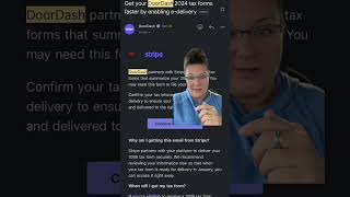 Important TAX INFO for Doordashers doordash doordasher gigworkers [upl. by Collis]