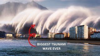 Biggest Tsunami Ever Recorded In History [upl. by Burdelle502]