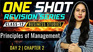 Principles of Management  One Shot  Class 12  Business Studies  Neha Jangid [upl. by Neelra]