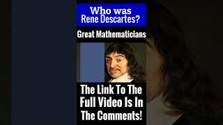 Who was René Descartes [upl. by Parks]