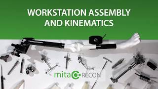 MITA RECON  KNEE Workstation assembly and kinematics [upl. by Nady624]