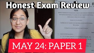 CA Inter New Course Accounting May 2024 Paper Analysis Accounts Paper Review  Paper Hard or Easy [upl. by Redlac]