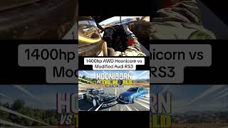 Hoonicorn Mustang vs Audi RS3 THE ULTIMATE DRAG RACE [upl. by Lemmy]