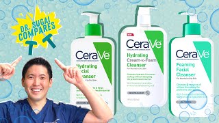 Dr Sugai Compares CeraVe Cleansers [upl. by Amber]