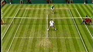 Edberg v Becker  88 Q F 14 [upl. by Serica439]