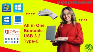 Official PreActivated Windows 7 8 10 11 x6486 Operating System ISO  BootMaster USB 32 Ultimate [upl. by Mclaughlin]