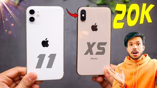 iPhone 11 vs iPhone XS  20K Me Best in 2023 [upl. by Penrod]