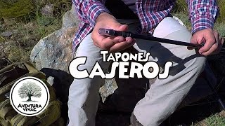 LOS TAPONES DE TREKKING MÁS BARATOS  Truco casero para bastones de trekking [upl. by Haymo]