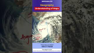 Geography Understanding of Maps with abhimanu IAS  Gujrat Cyclone  Geography GujaratCyclone [upl. by Marentic]