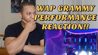 WAP Grammy Performance REACTION [upl. by Sullivan615]