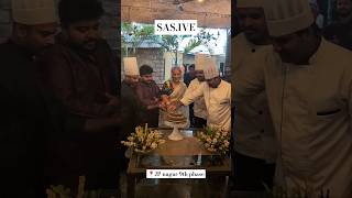 Sasive turns 1yr place surrounded by greenery food anniversary restaurant jpnagar sasive [upl. by Cudlip]