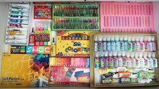 MY STATIONERY COLLECTION Part 2 Indian School Supplies UNCUT VIDEO  Heli Ved [upl. by Leorsiy]