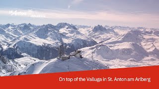 On top of the Valluga in St Anton am Arlberg [upl. by Alby]