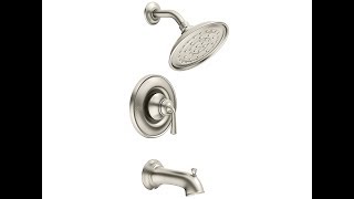 Moen Shower Faucet Install [upl. by Bauske]