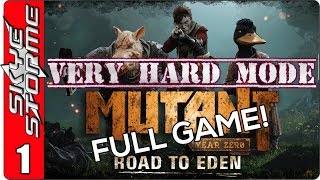 Mutant Year Zero  Road To Eden VERY HARD MODE Ep 1 ► THE FULL GAME ◀ New Strategy Game 2018 [upl. by Benzel336]