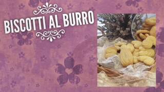 ❥Biscotti al burro [upl. by Hannad64]