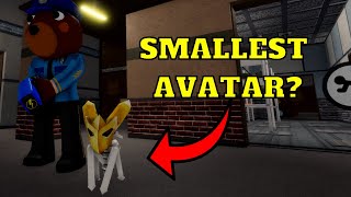 OFFSALE SMALLEST AVATAR IN ROBLOX FREE  How to become SUPER SMALL in Roblox [upl. by Teik]